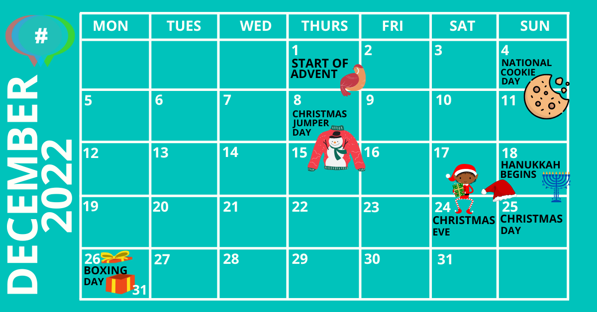 Key Marketing Dates December 